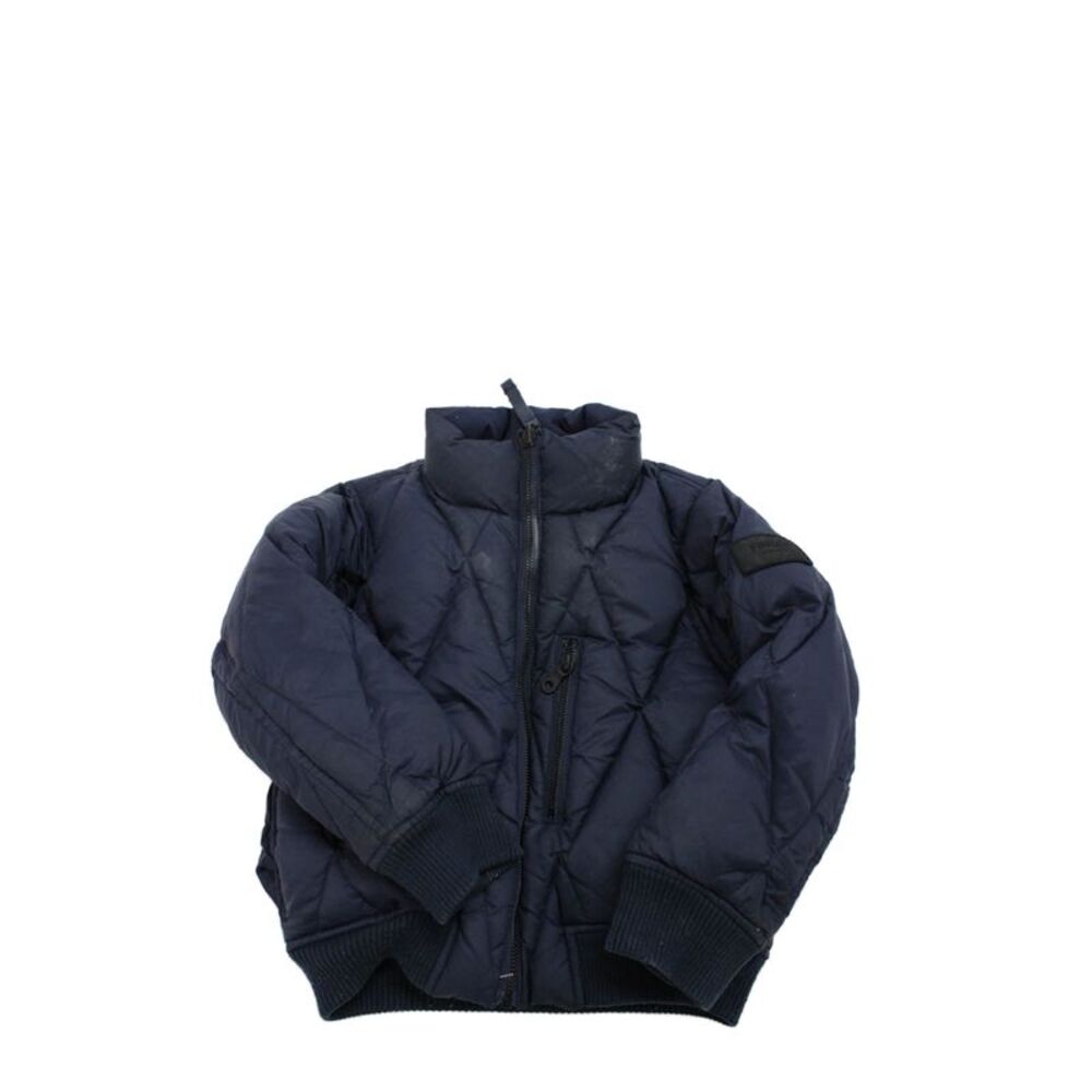 Finger in the Nose Unisex Kids Reversible Jacket Navy Size 4